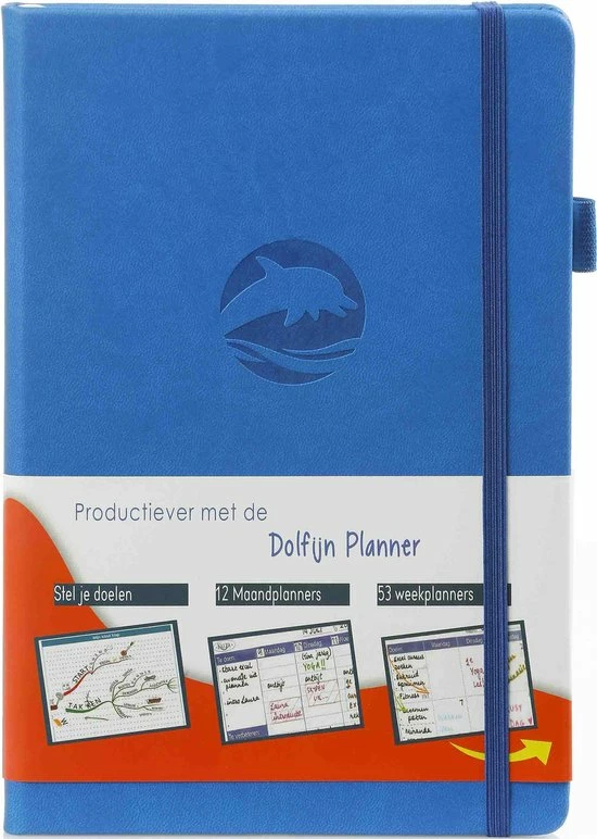 Kalpa 6627-00 Motivatie Planner-Dolfijn-A5-gebonden 5 Kalpa 6627-00 Motivatie Planner-Dolfijn-A5-gebonden - Afbeelding 5