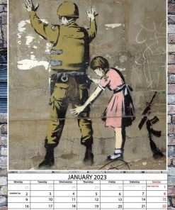Dream Banksy Kalender 2023 A3 5 Dream Banksy Kalender 2023 A3 -Parker IM Vibrant Ring Shop 550x783 2