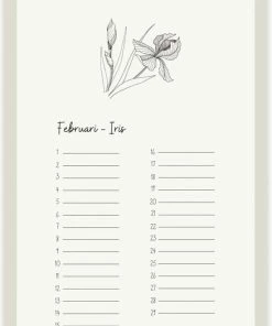 Invulkaarten.nl Verjaardagskalender | Kalender 2022 | Kalender 2022 Wandkalender | Verjaardagskalender Natuur | Verjaardagskalender Volwassenen | Wandkalender | Kalender | A4 Formaat | Ringband -Parker IM Vibrant Ring Shop 550x793 2