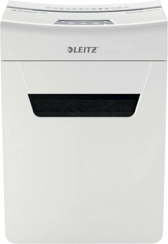 Leitz IQ Premium Protect 10X Ultrastille Papierversnipperaar P-4 Snippers Voor Thuis/Thuiswerkplek - Invoer Tot 10 Vellen - Wit 9 Leitz IQ Premium Protect 10X Ultrastille Papierversnipperaar P-4 Snippers Voor Thuis/Thuiswerkplek - Invoer Tot 10 Vellen - Wit - Afbeelding 9