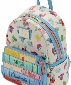 Merkloos Disney - Princess Books - Backpack LoungeFly '23x25x11cm' -Parker IM Vibrant Ring Shop 550x805 2