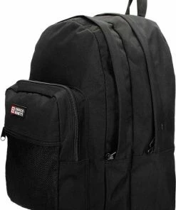 Enrico Benetti Amsterdam Rugzak 54233 - 15'' Laptopvak - Zwart -Parker IM Vibrant Ring Shop 550x809