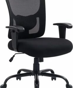 IVOL Ergonomische Bureaustoel Robust XXL - Mesh - 150kg Draagkracht